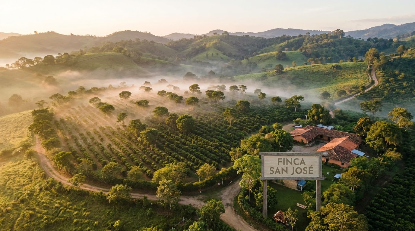 Finca San José Map